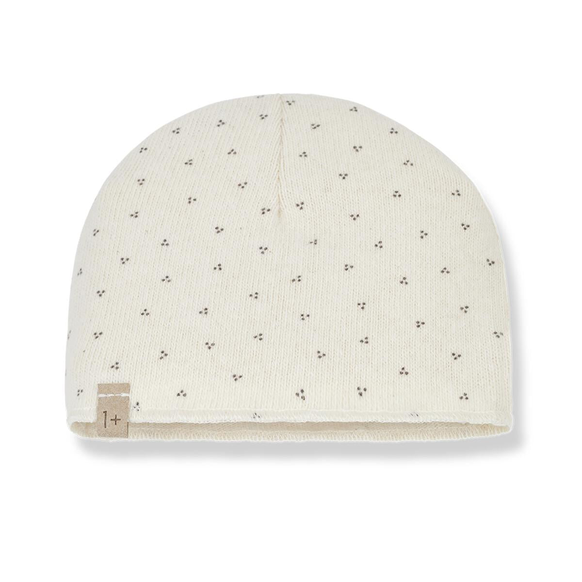 ina beanie in ecru by 1+ in the family