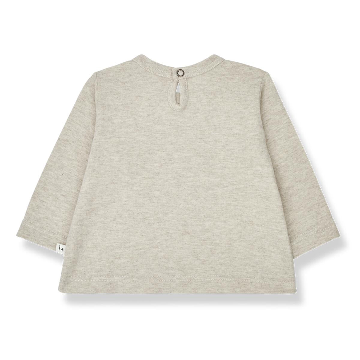 julie girly t-shirt in oatmeal by 1+ in the family