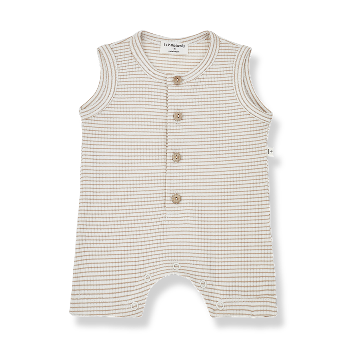 Pino Romper - Clay/Ivory by 1 in the family
