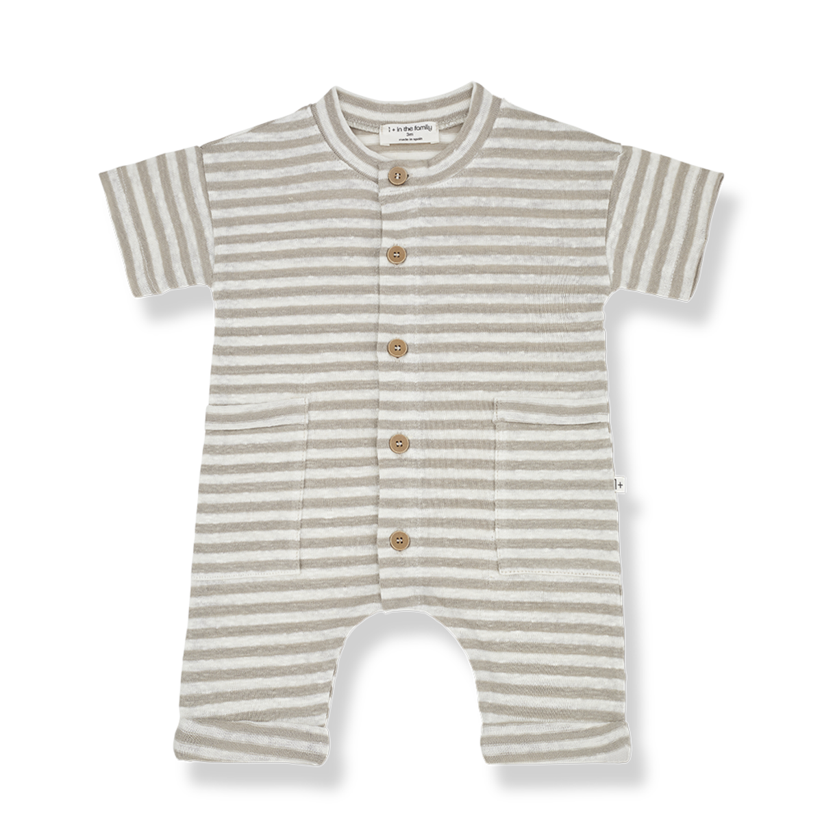 Claudio Jumpsuit - Beige/Ivory by 1+ in the family