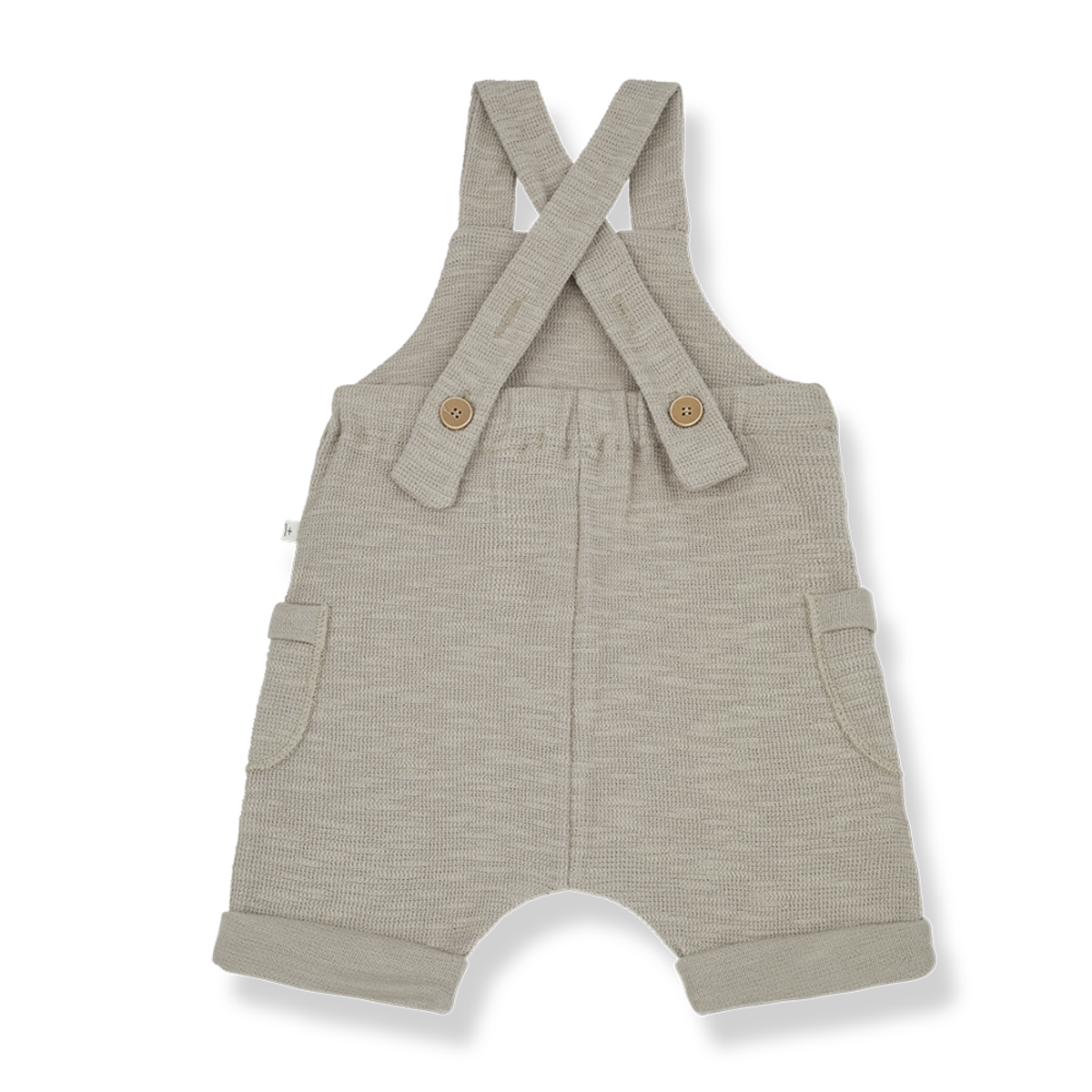 Tino Short Overall - Beige by 1+ in the family