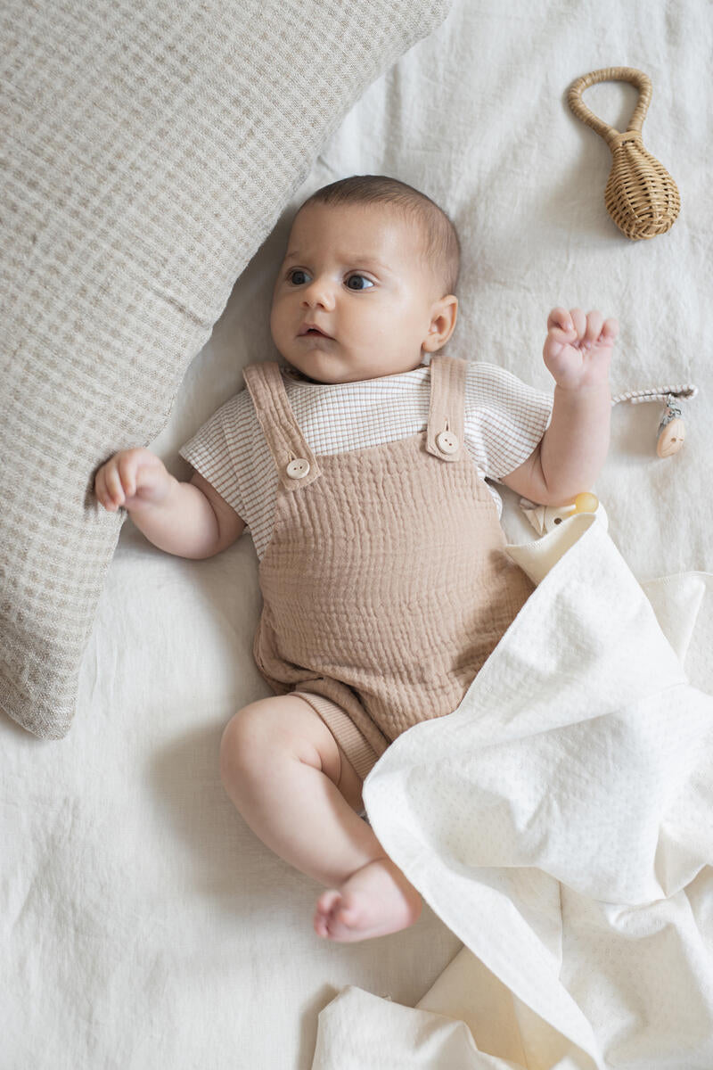 Dido Romper - Clay by 1+ in the family