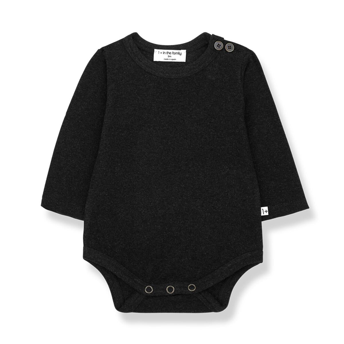 Enric Bodysuit - Anthracite by 1+ in the family