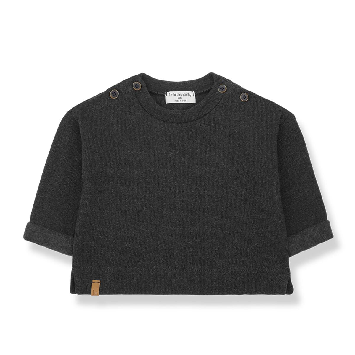 Francesc Sweater - Anthracite by 1+ in the family