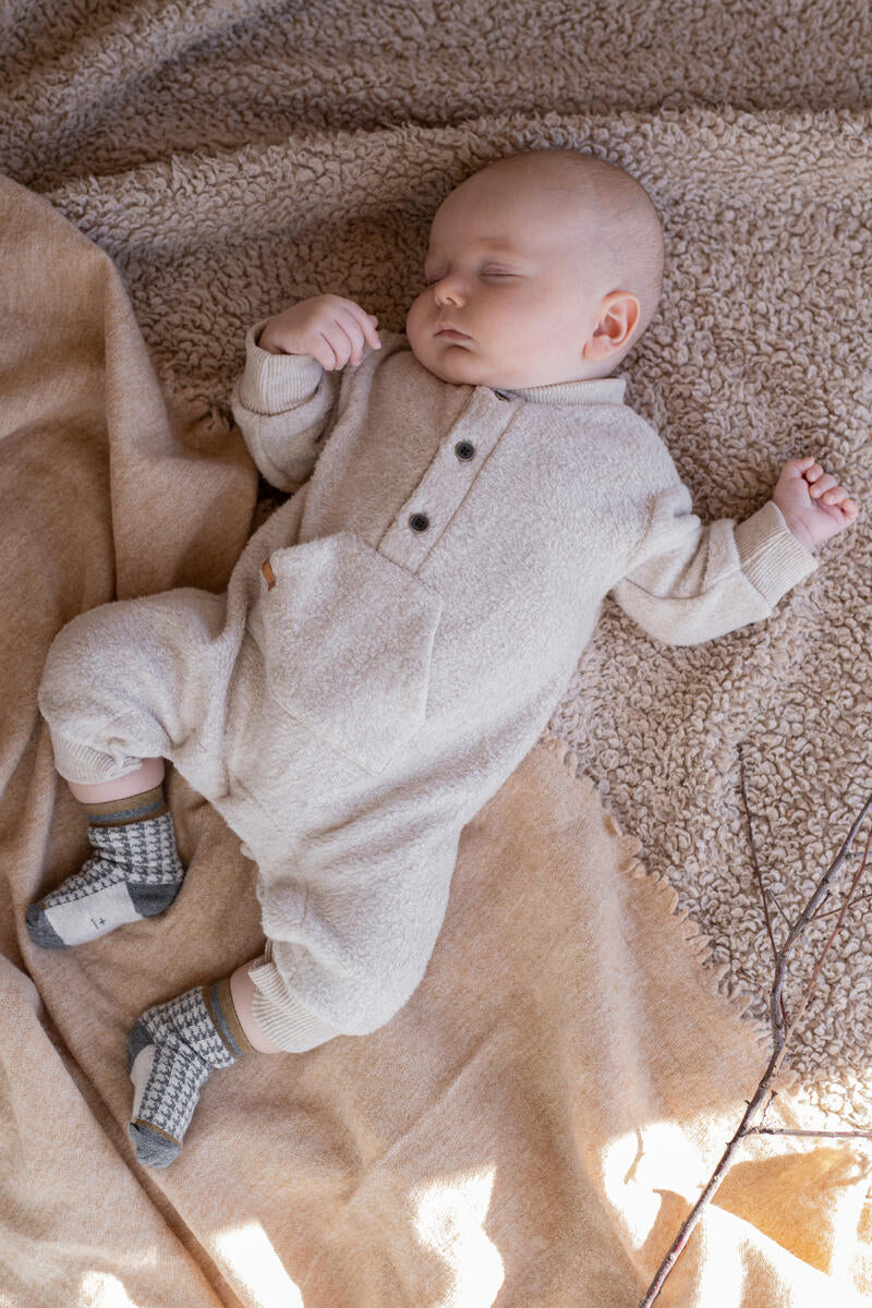 Victor Jumpsuit - Oatmeal by 1+ in the family