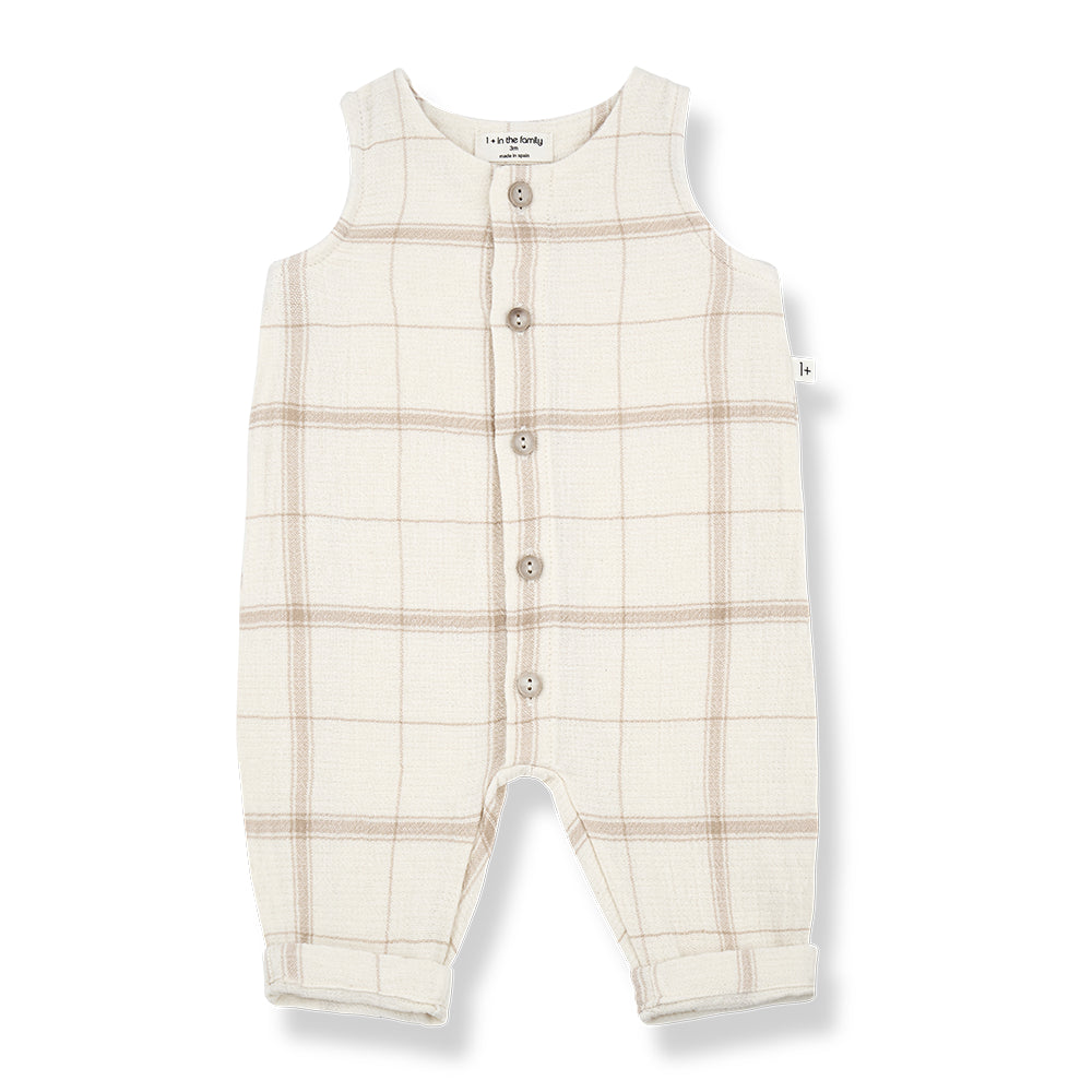 ciro jumpsuit - beige by 1+ in the family