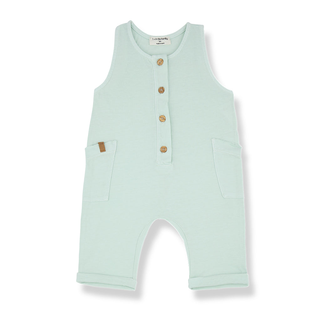 dana jumpsuit - subtle green by 1+ in the family