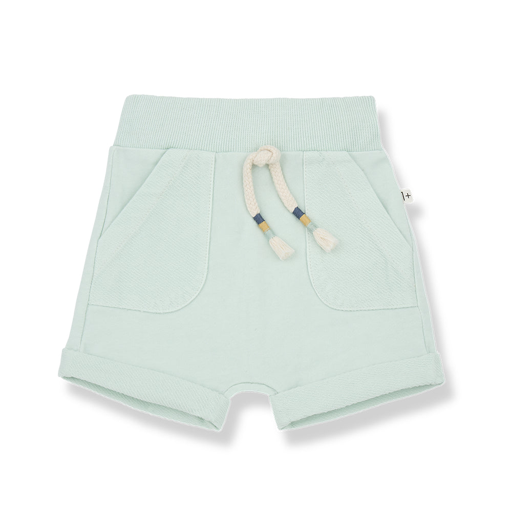 ibar bermuda subtle green shorts by 1+ in the family