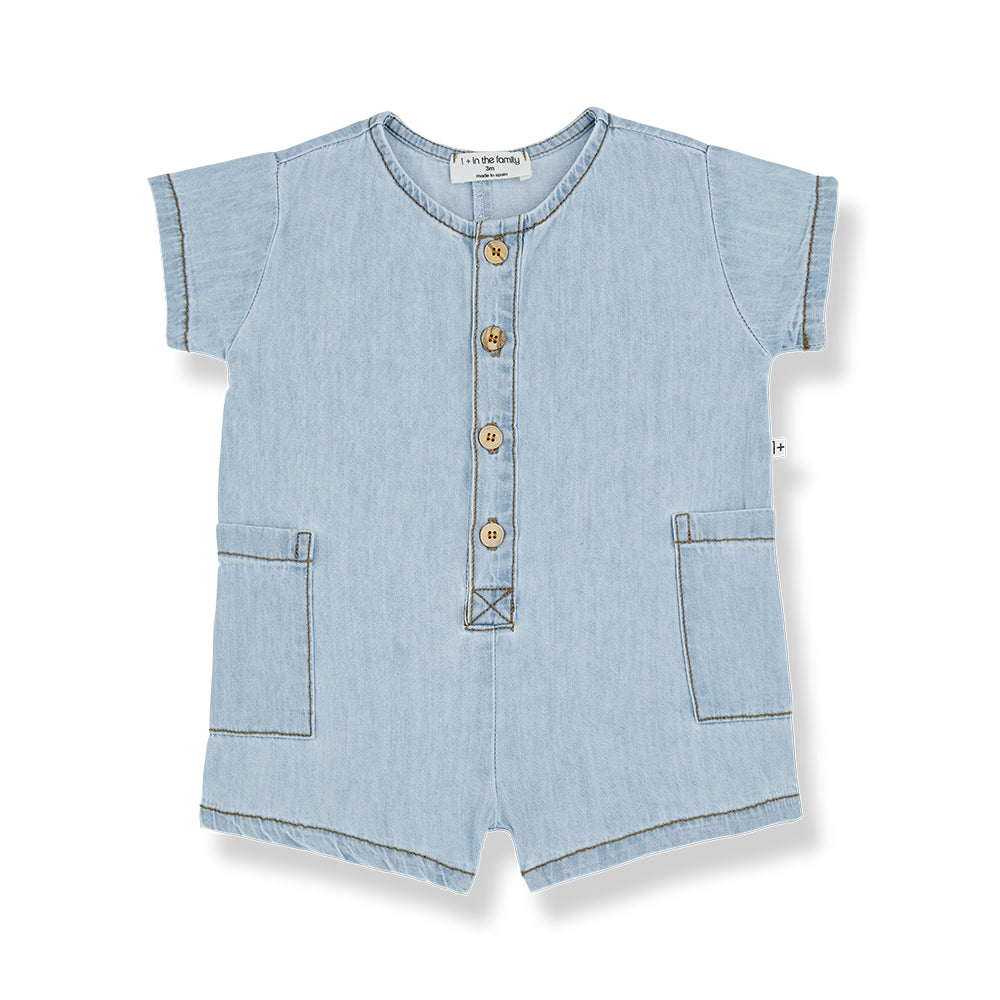 serena short sleeve overall by 1+ in the family