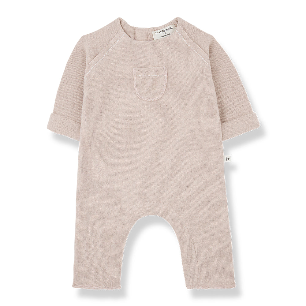 georges jumpsuit- nude by 1+ in the family