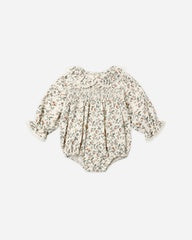 Callie Romper || Holiday Floral by Quincy Mae