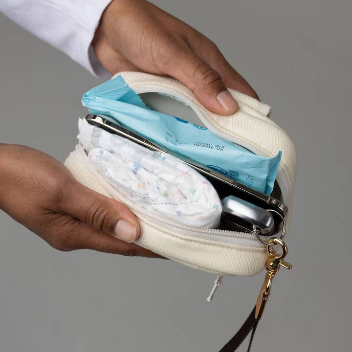 The Monarch Accessory Bag - Natural Ivory by Mabe