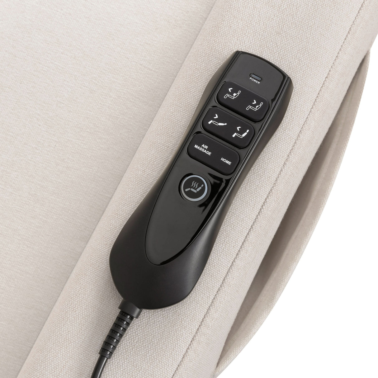 Babyletto Kiwi Deluxe Power Recliner & Swivel Glider with Heat and Massage