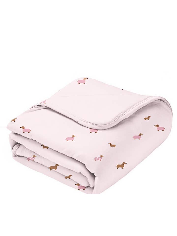 Mini Cloud Blanket - Girl Dog / 1.0 TOG by gunamuna