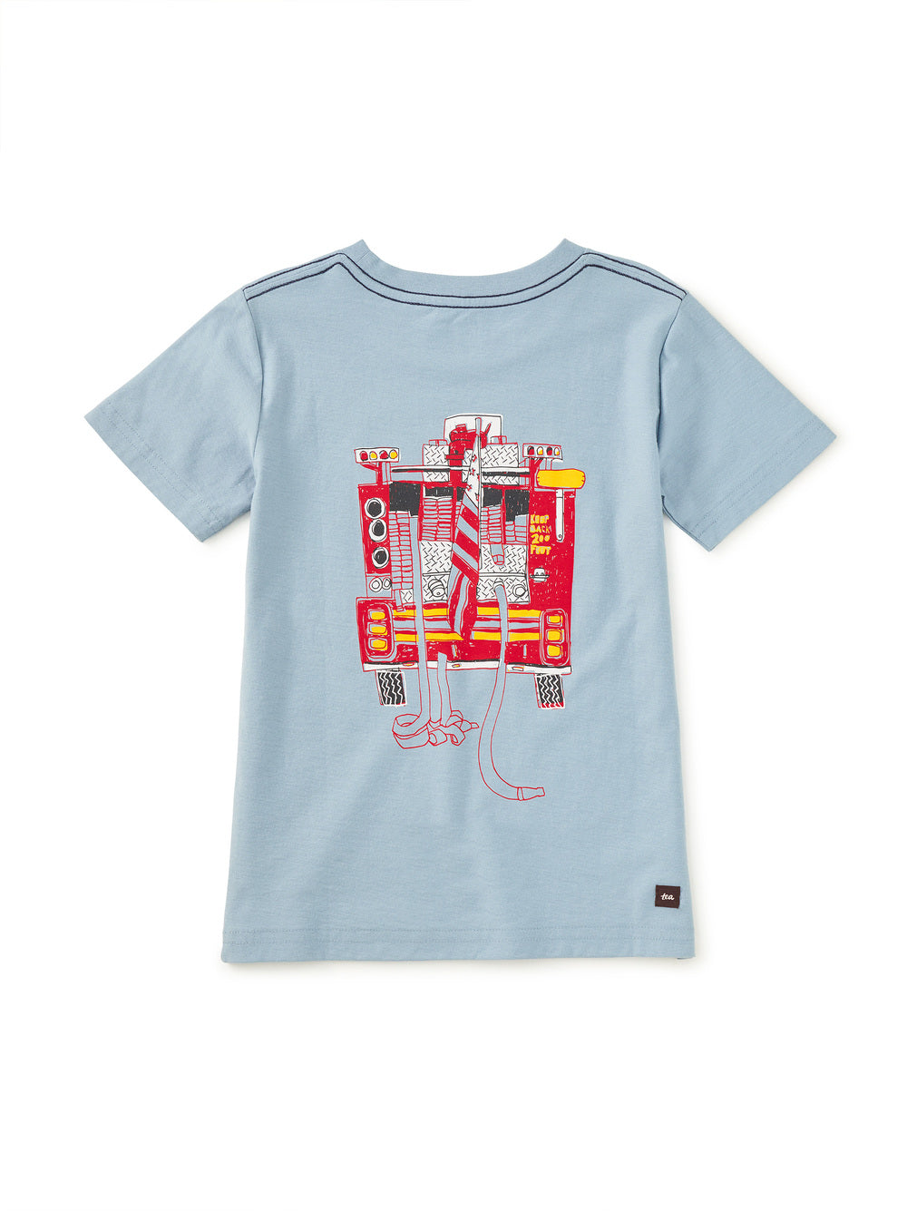 Fire Truck Graphic Tee- Cloud by Tea Collection