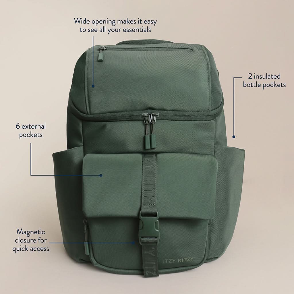 Belong Bucket Backpack- Hunter by Itzy Ritzy