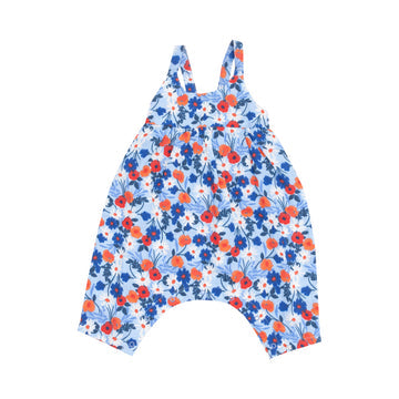 Tie Back Romper - Poppy Days by Angel Dear
