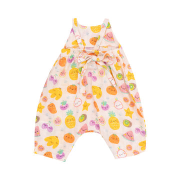 Tie Back Romper - Tropical Market Fruit by Angel Dear