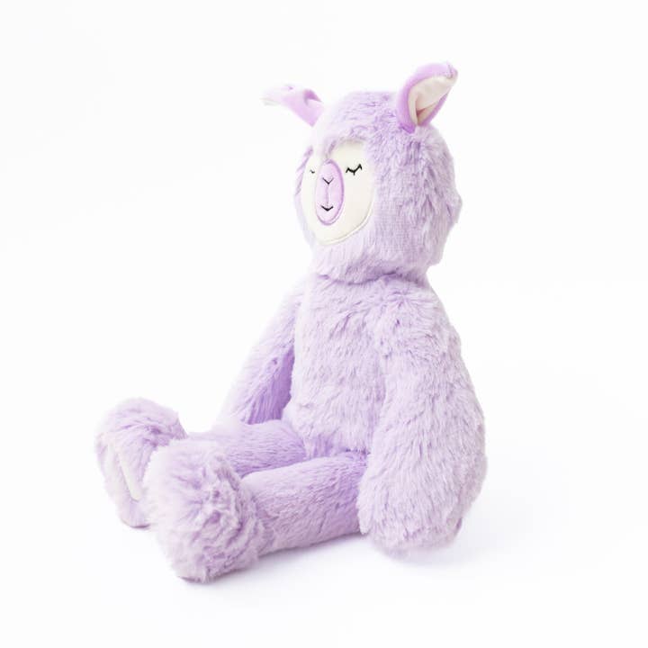Lighten the Load with Alpaca | Lilac Kin with Books by Slumberkins