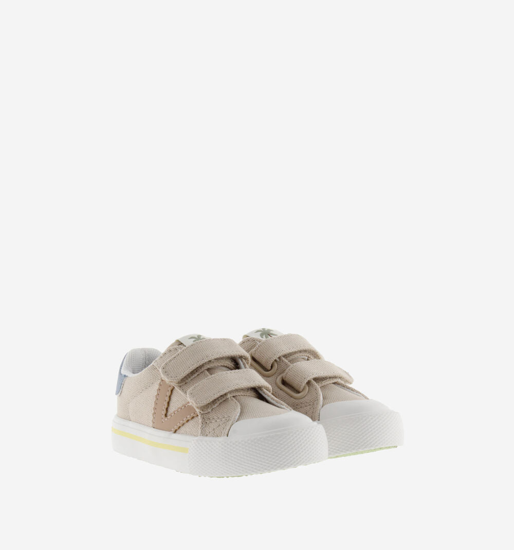 Tribu Straps Canvas- Beige by Victoria Shoes