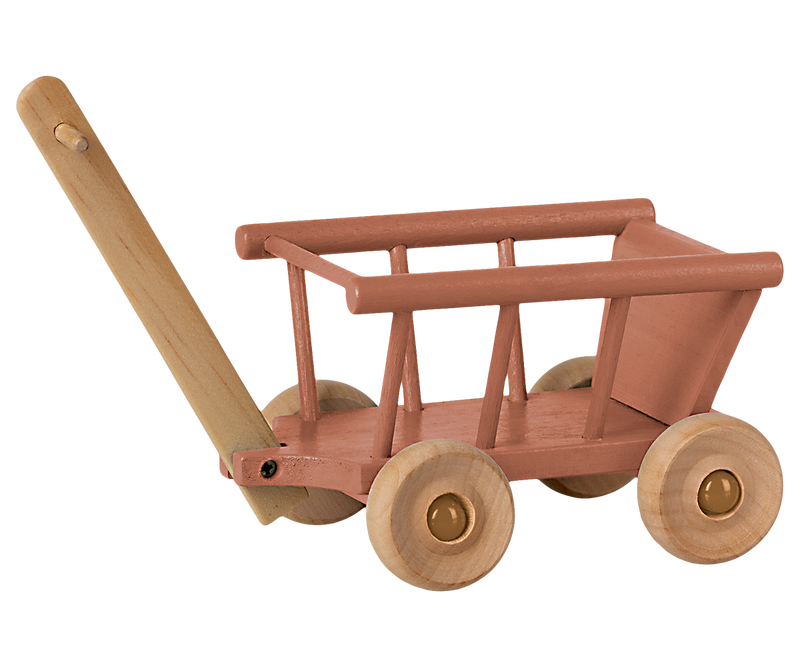 Micro Wagon - Dusty Rose by Maileg