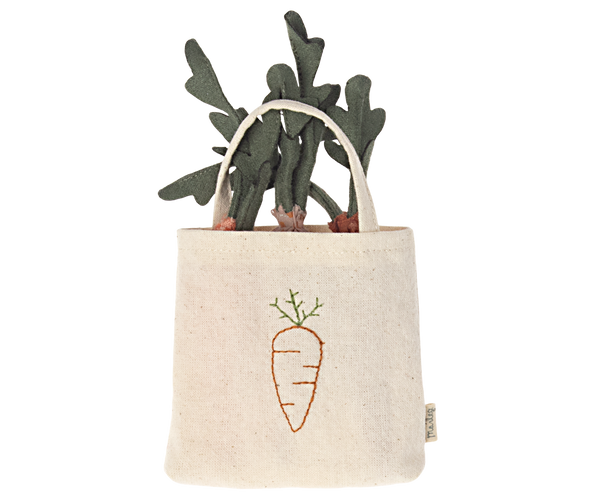 Carrots in Shopping Bag by Maileg