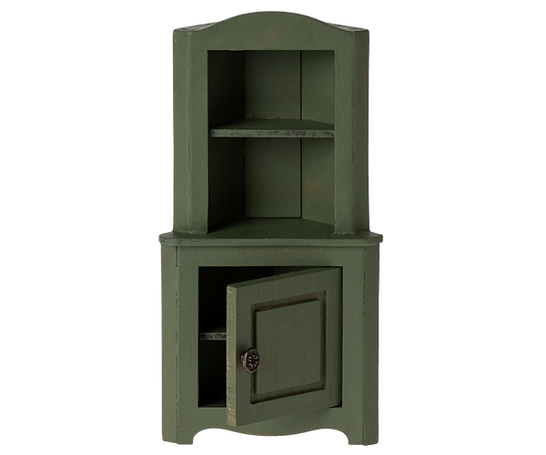 Corner Cabinet, Mouse- Dark Green by Maileg