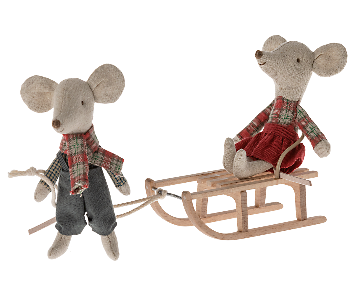 Sled, Mouse by Maileg