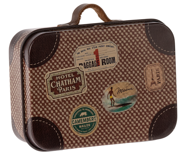 Suitcase, Mouse - Brown by Maileg