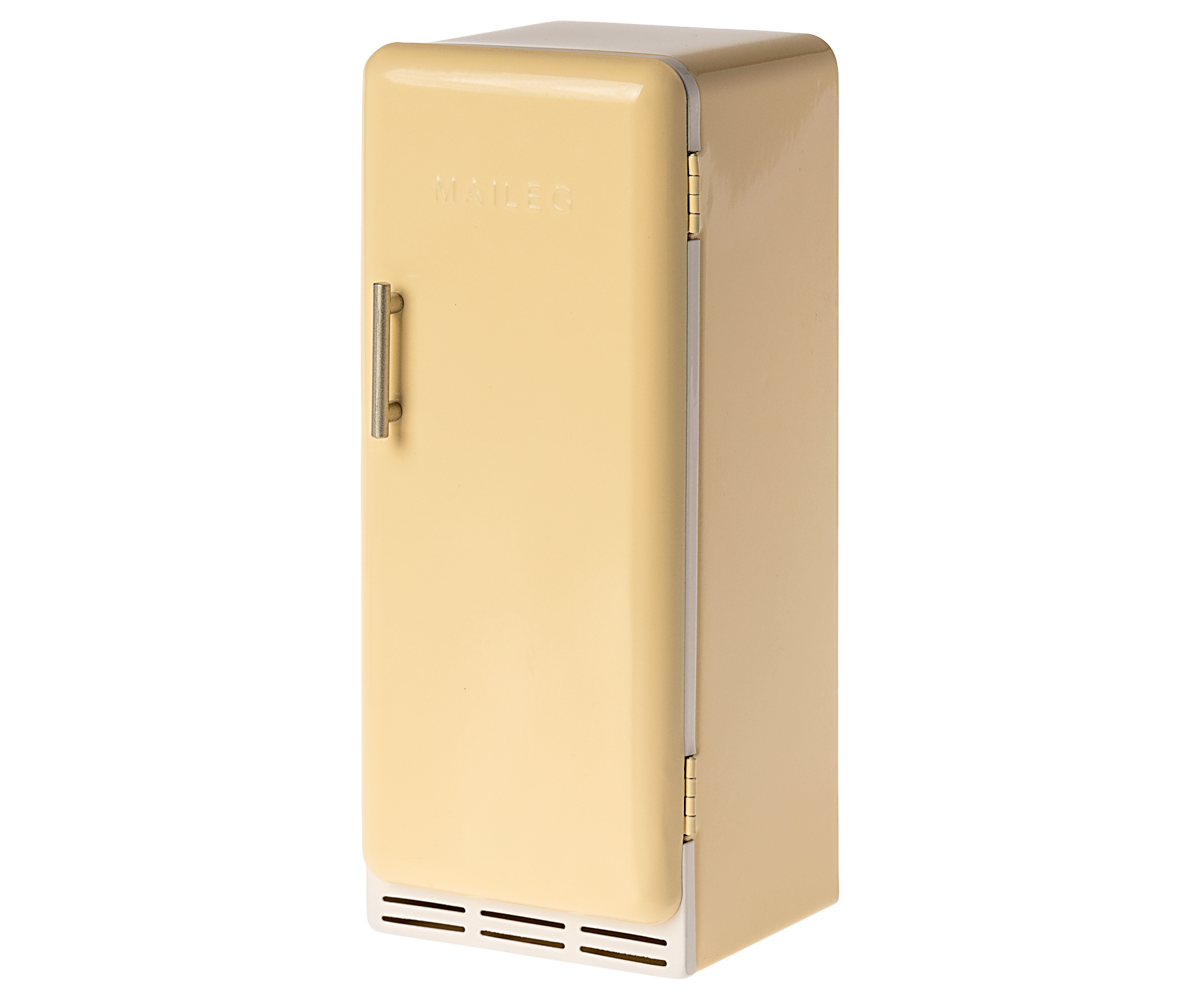 Miniature fridge - Yellow by Maileg