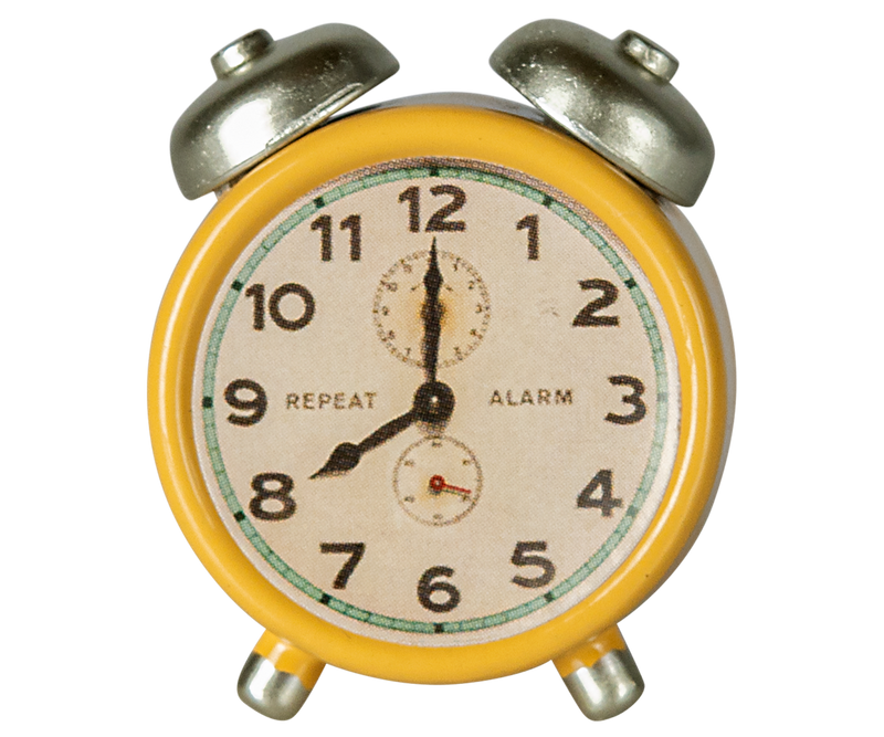 Alarm clock, Mouse - Yellow by Maileg