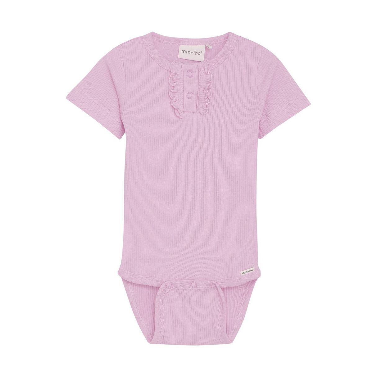 Infant/kid Girl Body SS Rib- Violet by Minymo