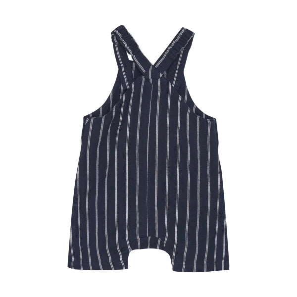 Overall in Navy Stripe by Minymo