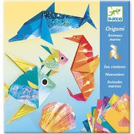 Sea Creatures Origami Paper Kit by Djeco
