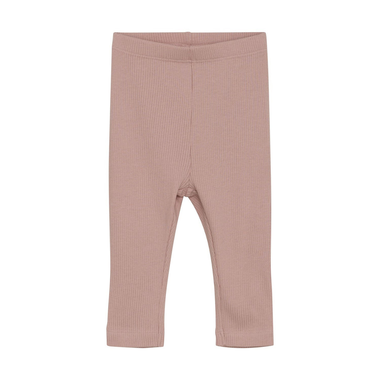 Ribbed Leggings in Misty Rose by Minymo