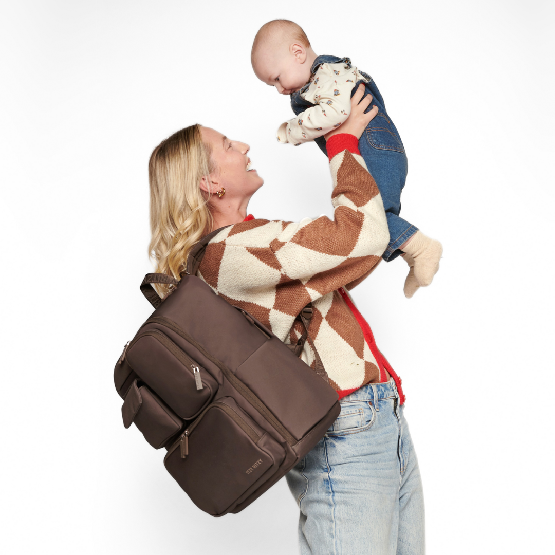Belong Utility Backpack™ Diaper Bag- Mocha by Itzy Ritzy
