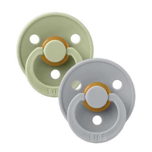 Colour 2 Pack - Sage/Cloud by Bibs