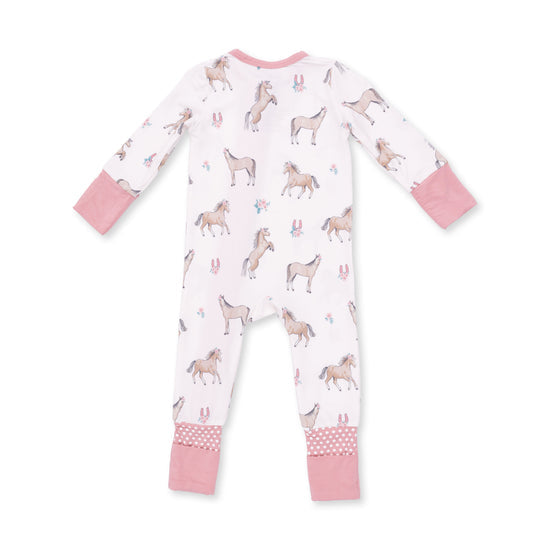 Convertible Romper- I Love Horses by Angel Dear