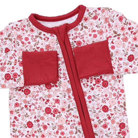 Convertible Romper- Serene Floral by Angel Dear