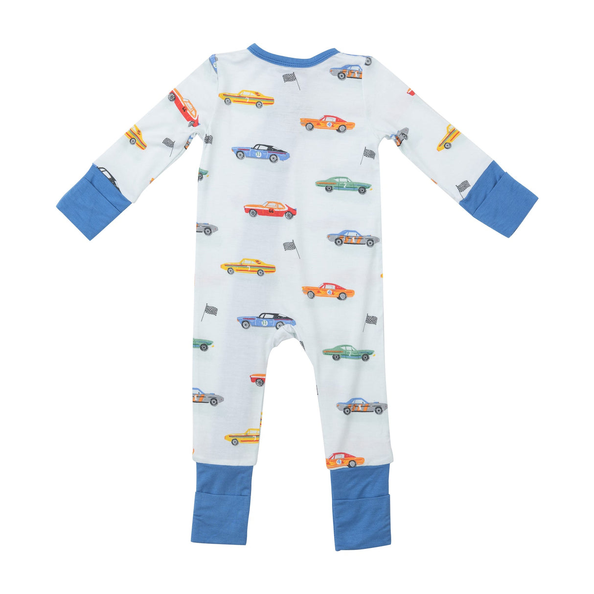 2-Way Zipper Romper - Muscle Cars by Angel Dear