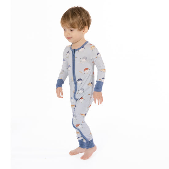 Convertible Romper- Baseballs Playing Baseball by Angel Dear