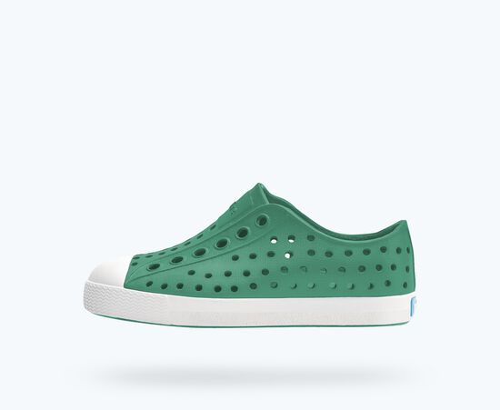 Jefferson Shoes- Alpine Green/ Shell White by Native Shoes
