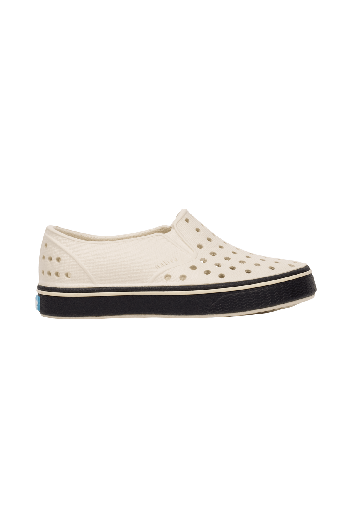 Native Miles Kids- Bone White/Jiffy Black