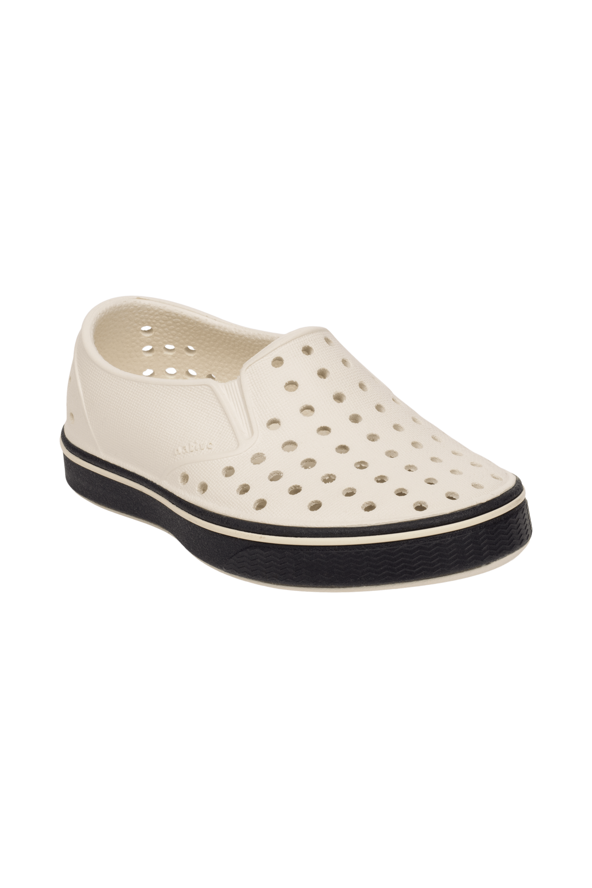 Native Miles Kids- Bone White/Jiffy Black