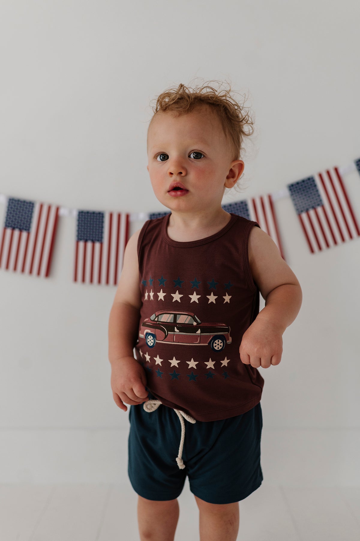 Boy's Tank Top- Hot Rod by Babysprouts