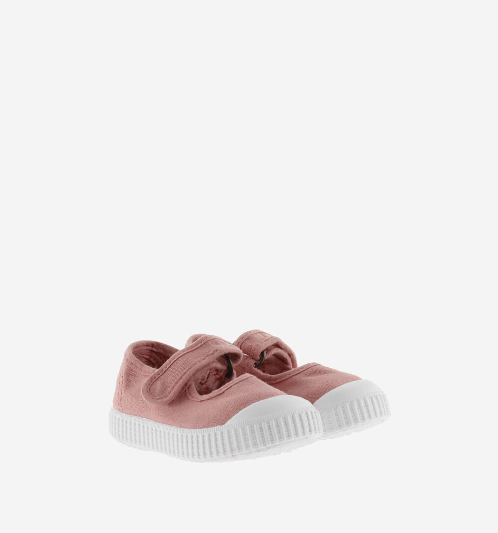 Drec Canvas Mary Jane- Nude by Victoria Shoes