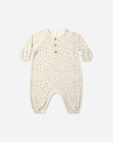 Henley Bubble Jumpsuit || Floret by Quincy Mae
