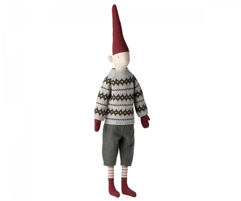 Pixy Size 6, Boy w/ Sweater by Maileg