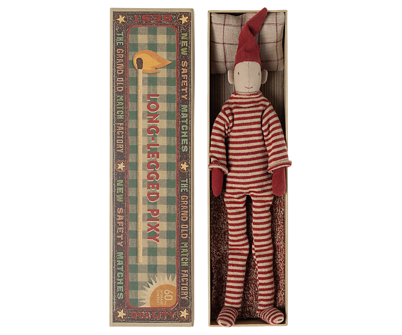 Long legged pixy in matchbox, Small by Maileg
