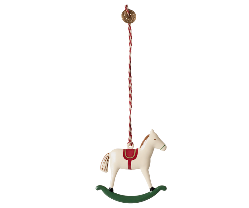 Metal ornament, Rocking horse by Maileg